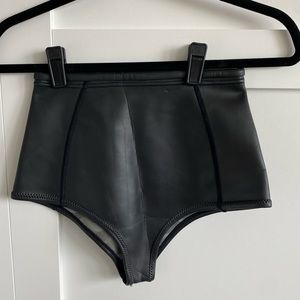 Billabong High waisted neoprene swim bottom.